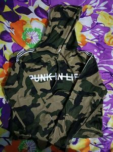 Camo "Punk-In Life" Hoodie Winter
