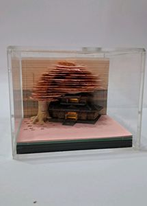 3D Marriage Tree Creative Showpiece &amp; PEN HOLDER