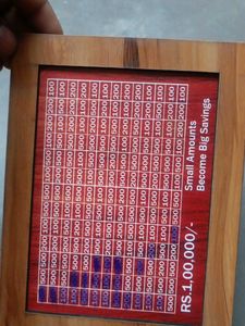 Small Amount Saving Money Box