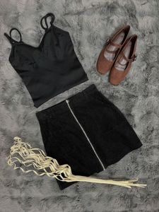 Soft Corduroy Chic Skirt