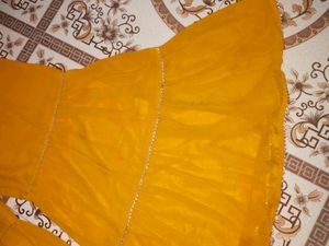 💛 Mustard Mirror Sharara Dress 💛