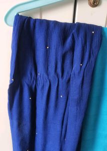 Blue and Teal dupatta