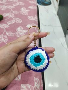 Handmade Evil Eye Keychain 🧿