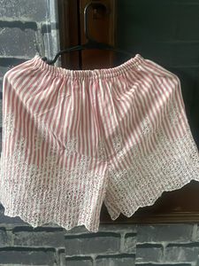 Baby Pink Striped Coord Set
