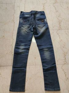 Teenager Classic Blue Denim Jeans