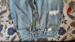 Savana Light Blue Distressed Straight Fit Jeans