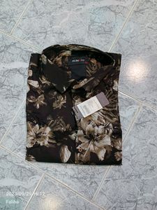 Alberto Branded Floral Shirt 4XL