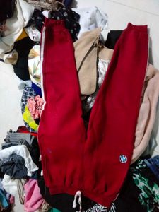 Red Track Pants
