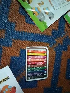 My First Copy to Colour Books &amp; Crayons