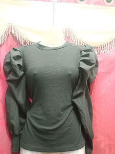 It's A Black Jean Top