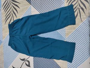 Teal &amp; Navy Blue Salwar Kameez Set