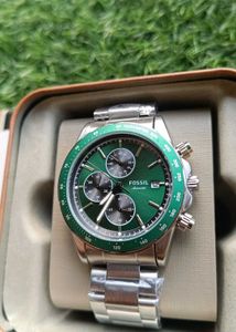 Fossil Watch Green