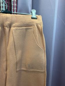Relaxed Knit Pants with Pockets