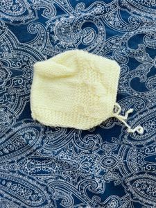light yellow Handmade Baby Sweater Set