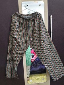 printed cotton blend kurta set