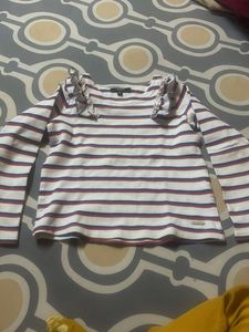 Striped Long Sleeve Top