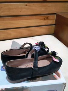 CuteWalk Girls Black Mary Jane Shoes