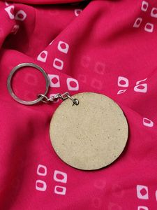 Hand-Painted Mandala Keychain