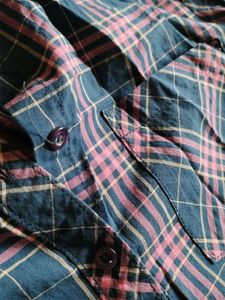 Chic Plaid Button-Up Shirt
