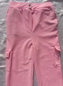Pink Cargo Pants - Trendy and Stylish!