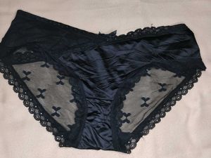 Elegant Black Lace Briefs