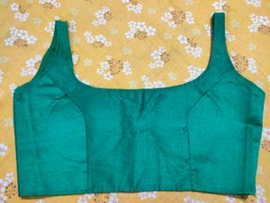 Elegant Emerald Green Blouse