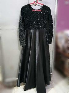 Stunning Black Sequin Gown