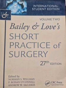 Bailey & Love's Surgery, 27th Ed.