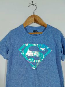 Light Blue T-Shirt For Boy's