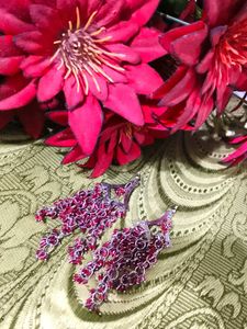 Stunning Beaded Dangle Earrings