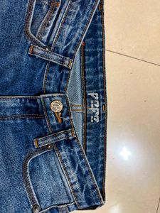 Stylish Flare Jeans with Rips