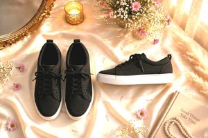 😍🥀pinteresty Black Sneakers
