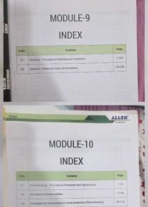 ALLEN Pre-Medical Biology Books 1-12
