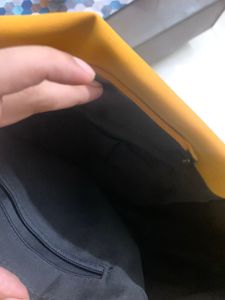 Large Mustard Yellow Tote Bag