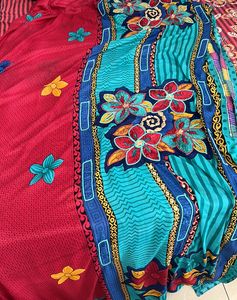 Flower print Saree For Women’s