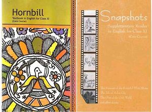 Class XI English Textbooks and hindi 1 textbook