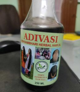 Pack Of 2 ADIVASI VISHVAMBHAR HERBAL HAIR OIL