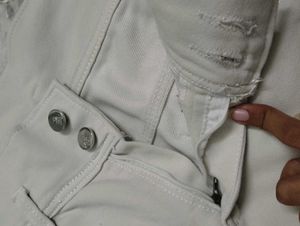 Stylish white Colored Pants