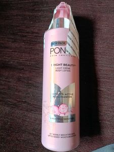 Pond's  bright beauty light cream body lotion