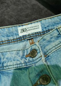 Zara denim skirt