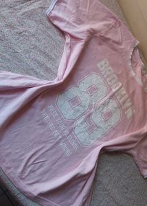 coquette Pink Brooklyn Graphic Tee