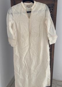 Like New Fabindia Pure Silk Festive Kurta