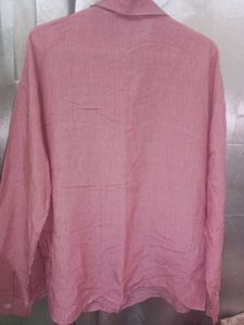 Trendyol Pink Striped “WHAT ELSE” Shirt
