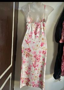 Floral Print Slip Dress