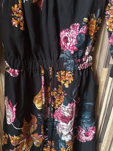 Off-Shoulder Floral Mini Dress