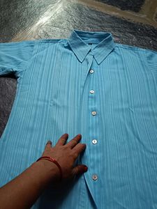 Striped Blue Shirt