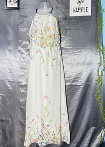 Espirit Party wear  Flowy Floral Print Maxi Dress