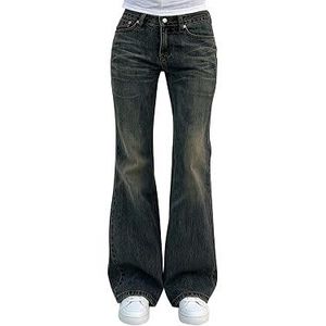 Washed Blue Denim Jeans