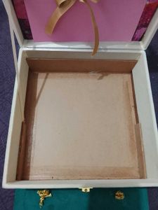 Elegant Teal Clutch Bag Style Gifting Box
