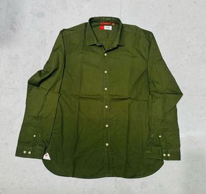 Invictus Men's Olive Green Casual Shirt